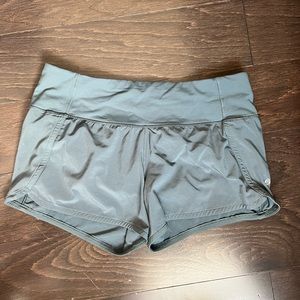 Lululemon running shorts grey/blue size M